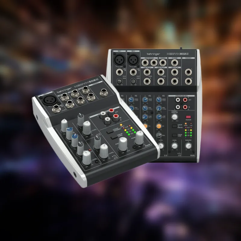 Новинки  - аналоговые микшерные пульты BEHRINGER Новинки  - аналоговые микшерные пульты BEHRINGER