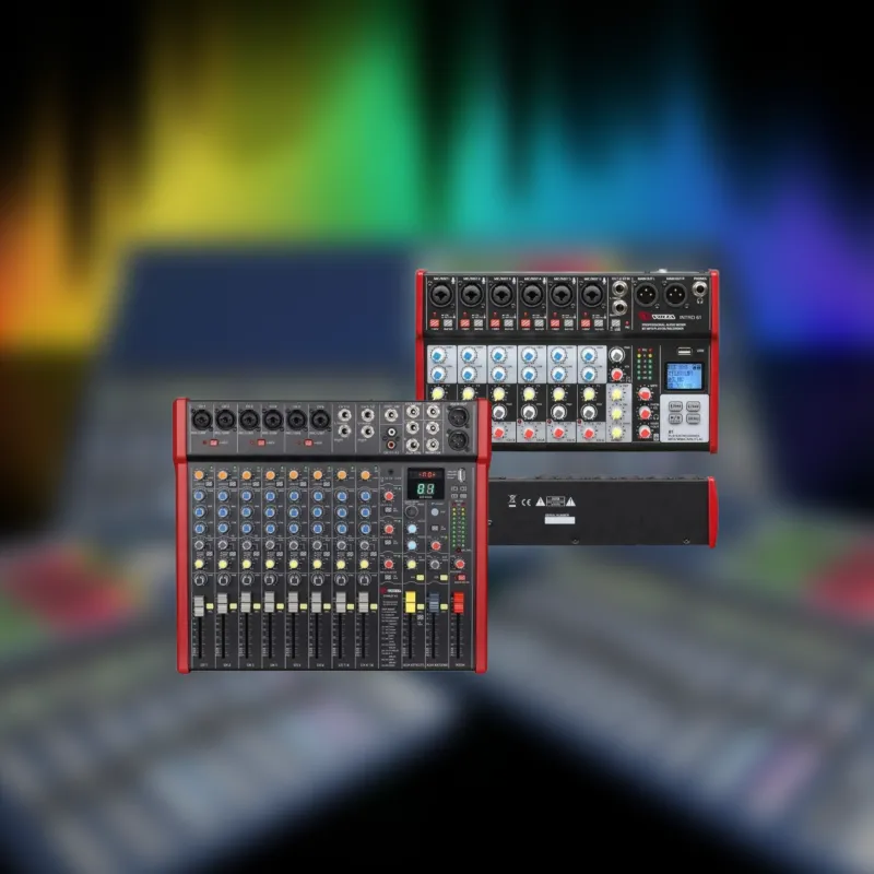 Снижение стоимости на микшерные пульты VOLTA