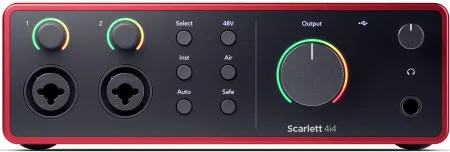 Купить FOCUSRITE Scarlett 4i4 4th Gen по выгодной цене в Казани