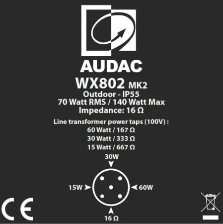 Купить AUDAC WX802MK2/OB по выгодной цене в Казани
