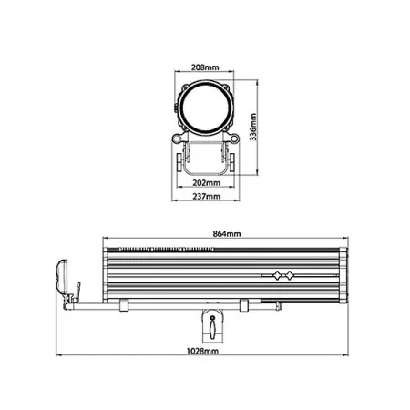 Купить JEG 1650 LED FOLLOW SPOT 600 по выгодной цене в Казани