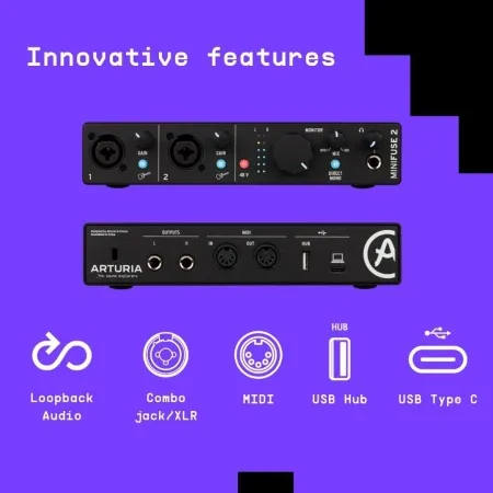 Arturia MiniFuse 2 White