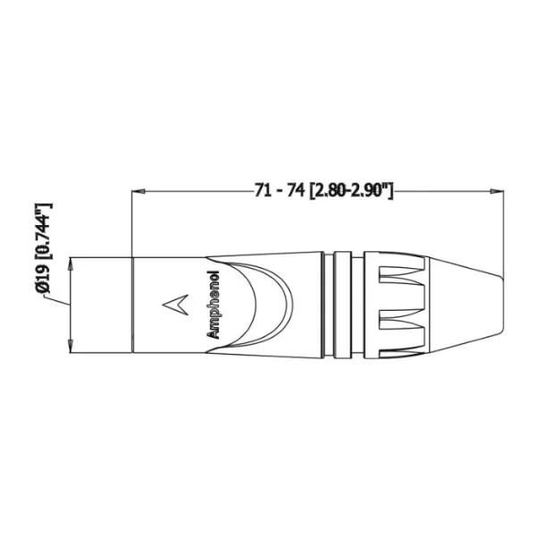 AMPHENOL AX3M AMPHENOL AX3M