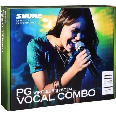 Купить SHURE BLX288E/PG58 M17 по выгодной цене в Казани