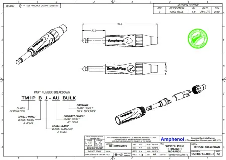 Купить AMPHENOL TM1PBJ по выгодной цене в Казани