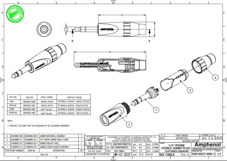 Купить AMPHENOL JS3P по выгодной цене в Казани