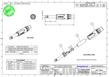 Купить AMPHENOL ACPM-KB по выгодной цене в Казани