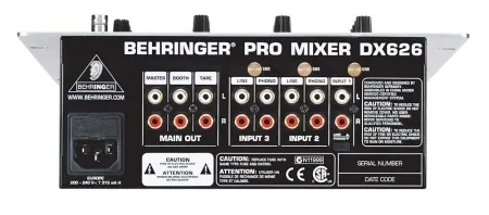 BEHRINGER DX626