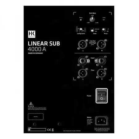 Купить HK AUDIO L SUB 4000 A по выгодной цене в Казани