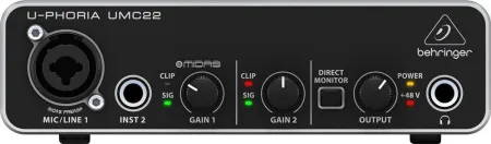 Купить BEHRINGER UMC22 по выгодной цене в Казани