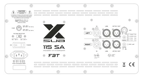 Купить FBT X-SUB 115SA по выгодной цене в Казани