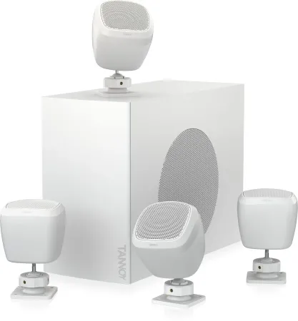 TANNOY SAT SUB 4PACK-WH