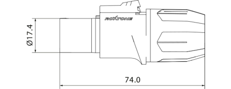 ROXTONE RAC3FCO Grey/black ring