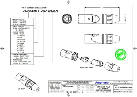 Купить AMPHENOL AX5M по выгодной цене в Казани