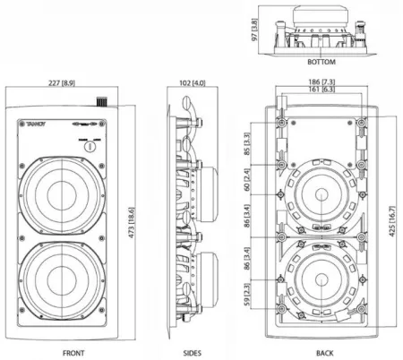 Купить Tannoy IW 62S-WH по выгодной цене в Казани