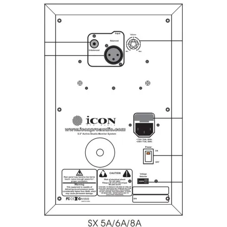 Купить Icon SX-6A (пара) по выгодной цене в Казани