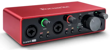 Купить FOCUSRITE Scarlett 2i2 3rd gen по выгодной цене в Казани