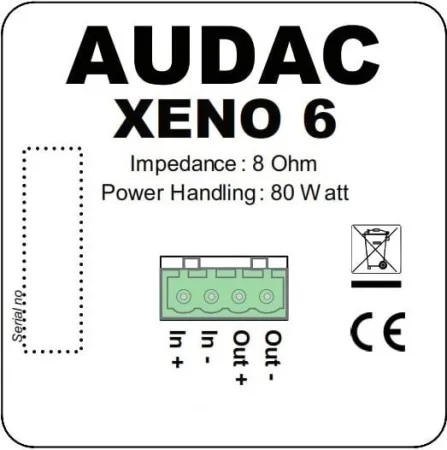 Купить AUDAC XENO6/W по выгодной цене в Казани