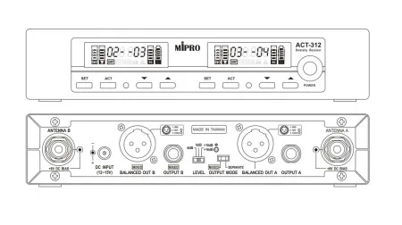 Купить Mipro ACT-312 (620-644 MHz) по выгодной цене в Казани