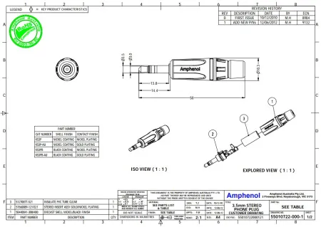 Купить AMPHENOL KS3PB по выгодной цене в Казани