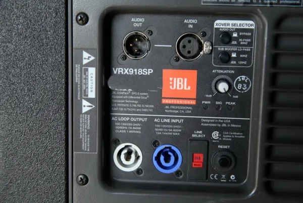 JBL VRX918SP
