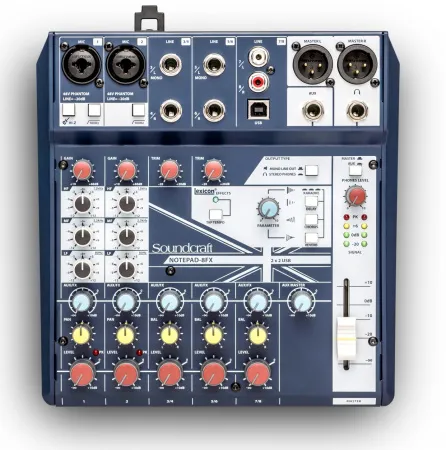 Купить SOUNDCRAFT Notepad-8FX по выгодной цене в Казани