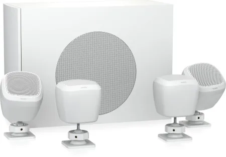 TANNOY SAT SUB 4PACK-WH