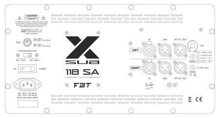 Купить FBT X-SUB 118SA по выгодной цене в Казани