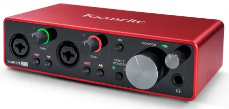 Купить FOCUSRITE Scarlett 2i2 3rd gen по выгодной цене в Казани