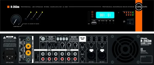 CVGAUDIO R-203m