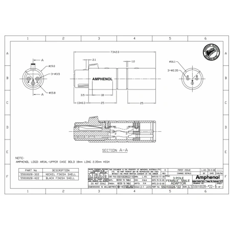 Купить Amphenol AC3F3MBW по выгодной цене в Казани